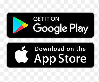Image : Logo Apple App Store et Google Play Store!